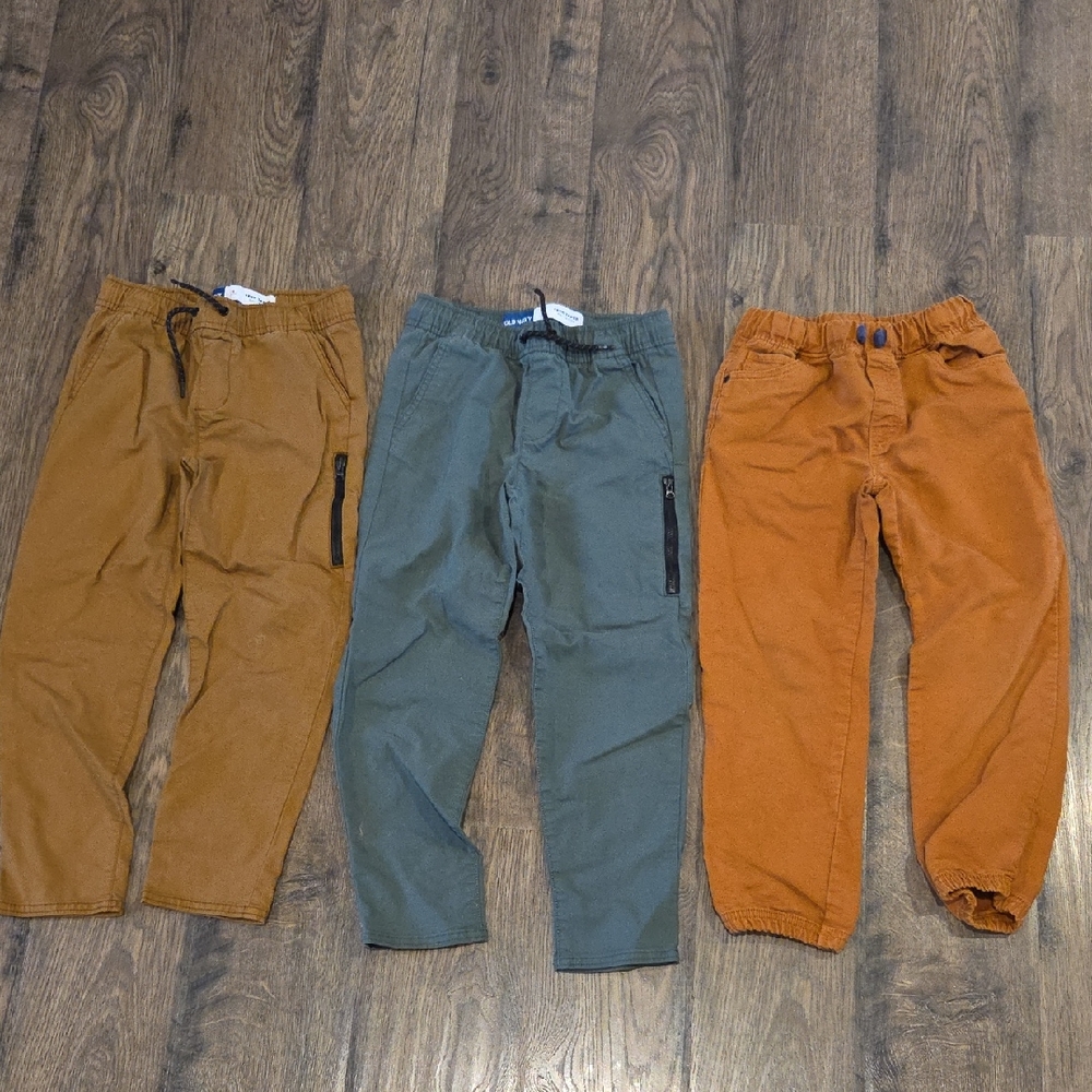 Old Navy Kids Sweatpants - Tan, Green, Orange